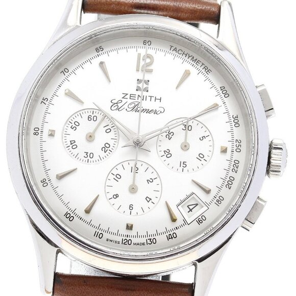 ZENITH El Primero 01.0010.420 Chronograph Hand Winding Men's Watch_837347 - Picture 1 of 6